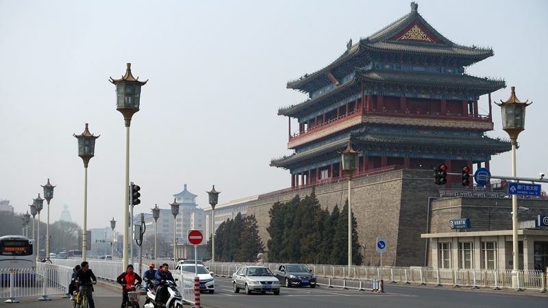 2017-03-29_130414 china-2017.jpg - Peking - auf dem Weg zum Tian'anmen